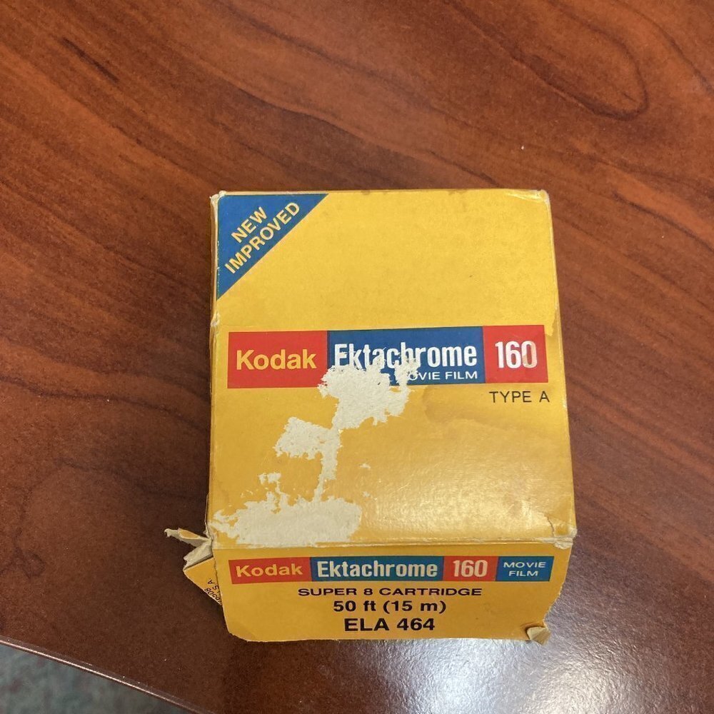 New Old Stock Kodak Ektachrome 160 type a movie film